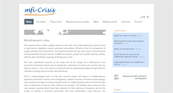 Desktop Screenshot of microfinance-in-crisis.org