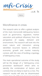 Mobile Screenshot of microfinance-in-crisis.org